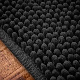 Bianca Aspen Bobble 50X120Cm Bath Runner Black - thumbnail 2