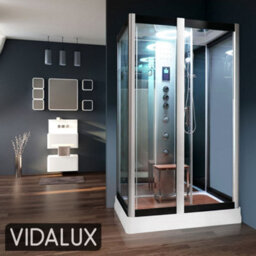 Vidalux Alto 1200 Hydro Shower - Mirror - thumbnail 1