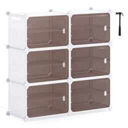 Shoe Rack 6 Tier Shoe Storage Cabinet - thumbnail 1