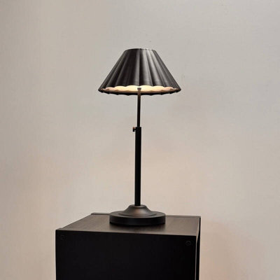 Portwest Westport Jules Usb Rechargeable Led Touch Table Lamp Black - image 1