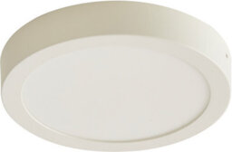 GoodHome Aius Round Brushed Metal & Plastic White Led Ceiling Light (Dia)30Cm - thumbnail 1