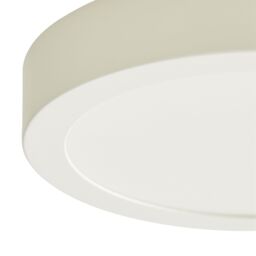 GoodHome Aius Round Brushed Metal & Plastic White Led Ceiling Light (Dia)30Cm - thumbnail 3
