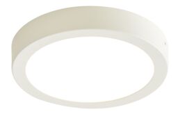 GoodHome Aius Round Brushed Metal & Plastic White Led Ceiling Light (Dia)30Cm - thumbnail 2