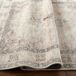 Livabliss Becki Owens Lila-Vintage Grey Brown Blue Traditional Boho Living Dining Bedroom Rug 160 X 213 Cm Easy Care, Non Shedding - thumbnail 3