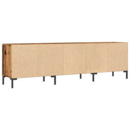 Berkfield Tv Cabinet Old Wood 150X30X44.5 Cm Engineered Wood - thumbnail 7