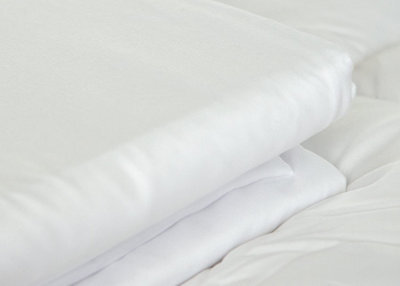 Just So Home Microfibre Easycare Soft Touch Pillowcases (White)