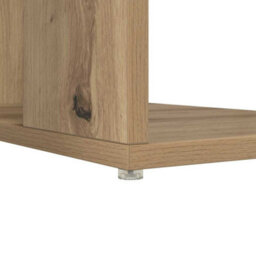 Berkfield Modern Artisan Oak Writing Desk Artisan Oak Engineered Wood Standard - thumbnail 9