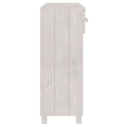 Berkfield Console Table White 90X35X90 Cm Solid Wood Pine - thumbnail 6