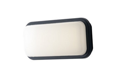Luminosa Lighting Luminosa Shelly Led Outdoor Flush Anthracite, Ip65 1200Lm 4000K 23.6X11.6X6.8Cm - image 1