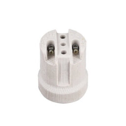 E27 Ceramic Lamp Holder Batten Heavy Duty Light Base For Commercial, Office,shop Lighting - thumbnail 1