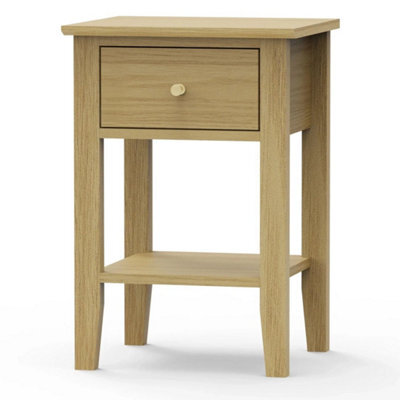 Home 1 Drawer Bedside Table Indoor Tables With Drawers - image 1