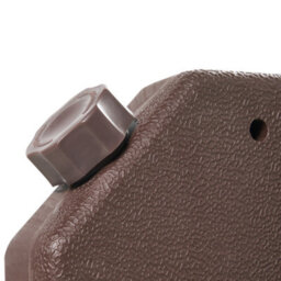 Beliani Parasol Base Caria Taupe Square 9 Kg - thumbnail 8