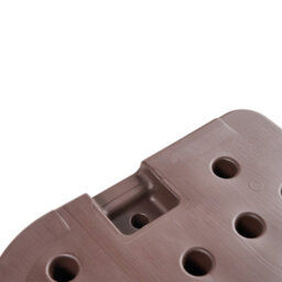 Beliani Parasol Base Caria Taupe Square 9 Kg - thumbnail 7