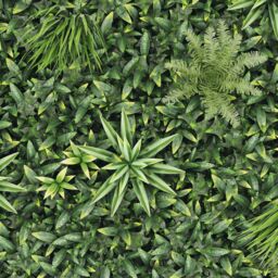 Klikstrom Vertical Square Artificial Plant Wall, (H)1M (W)1M - thumbnail 4