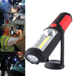 Vivo 3W Cob Led Magnetic Inspection Light Lamp Torch Work Night Emergency Hanging - thumbnail 3