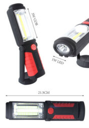 Vivo 3W Cob Led Magnetic Inspection Light Lamp Torch Work Night Emergency Hanging - thumbnail 4