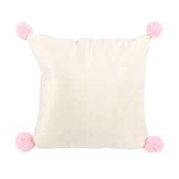 Something Different Sugarplum Fun Christmas Square Filled Cushion White/multicoloured (37Cm X 37Cm) - thumbnail 2