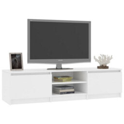 Vidaxl Tv Cabinet White 140X40X35.5 Cm Engineered Wood - thumbnail 3