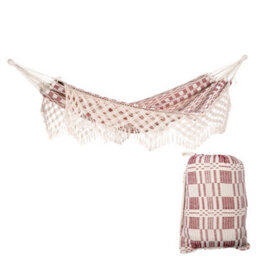 Amazonas Rio Bordeaux Family Cotton Garden Hammock 2 Person 200Kg