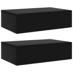 Walplus Outdoor Garden Furniture Covers 2 Pcs 12 Eyelets 325X205X90 Cm - thumbnail 1
