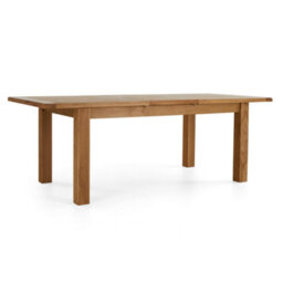 Zelah Oak 150-200Cm Extendable Dining Table Seats 4-6  - By Roseland Furniture - thumbnail 4