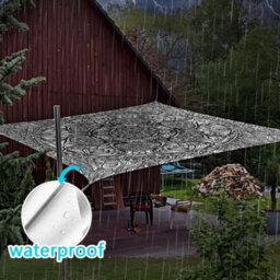Black 1.8X1.8M Shade Sail Waterproof - thumbnail 6