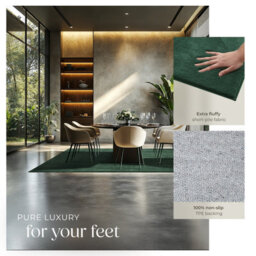 Tectake Rug Zonelle Short Pile And Ultra-Soft Carpet In Rectangular Or Round Design 160 X 230 Cm - Green - thumbnail 4