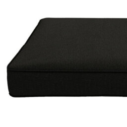 Outsunny Set Of 4 Outdoor Seat Cushion With Ties, For Patio Furniture, Black - thumbnail 9