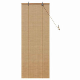 Walplus Window Blinds & Shades Other Manual Light Brown Bamboo - thumbnail 2