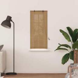 Walplus Window Blinds & Shades Other Manual Light Brown Bamboo - thumbnail 3