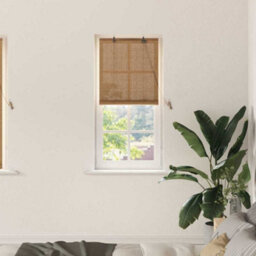 Walplus Window Blinds & Shades Other Manual Light Brown Bamboo - thumbnail 1