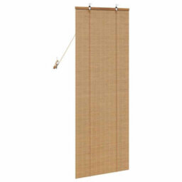 Walplus Window Blinds & Shades Other Manual Light Brown Bamboo - thumbnail 5