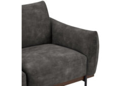 Home Detail Bakerloo 3 Seater Velvet Sofa, Steel Grey Velvet - thumbnail 6