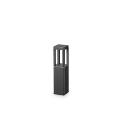 Ideal Lux Tifone Led Outdoor Pedestal Light Anthracite Ip65, 3000K - image 1