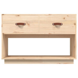 Berkfield Classic Tv Cabinet 90X40X60 Cm Solid Wood Pine - thumbnail 6