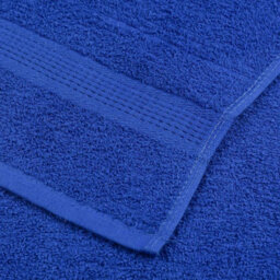 Berkfield 8 Piece Towel Set Blue 360 Gsm 100% Cotton - thumbnail 6