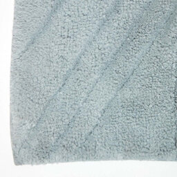 Homescapes Cotton Tufted Rug Union Jack Plain Embossed Mat Silver Grey, 50 X 80 Cm - thumbnail 3