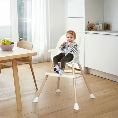 Dekko 6-In-1 Baby High Chair Adjustable Feeding Seat With Removable Tray - image 1