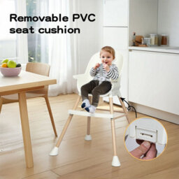Dekko 6-In-1 Baby High Chair Adjustable Feeding Seat With Removable Tray - thumbnail 7
