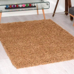 "Bravich Biscuit Thick Shaggy Rug - California - 160X230Cm (5'4""x7'8"")" - thumbnail 3