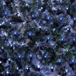 Samuel Alexander 1.7M X 1.2M 180 Led Premier Indoor Outdoor Multifunction Christmas Net Light With Timer In Blue & White - thumbnail 2