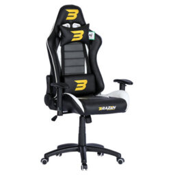 Brazen Sentinel Elite Pc Gaming Chair - White - thumbnail 2