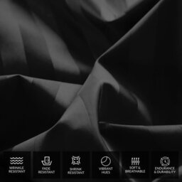 Pamposh Luxury Pack Of 4 Reversible King Size Duvet Cover Sets With Zipper Fastening, Corner Ties & Matching Pillowcase Soft Microfiber - thumbnail 3