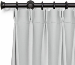 Lister Cartwright  28 mm Wooden Curtain Poles Fixed Length (Black Stopper, 240 Cm) - thumbnail 3