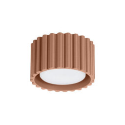 Luminosa Lighting Luminosa Aura Surface Mounted Downlight Mocha 1X Gx53 - thumbnail 1