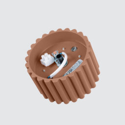 Luminosa Lighting Luminosa Aura Surface Mounted Downlight Mocha 1X Gx53 - thumbnail 6
