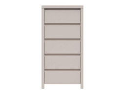 Arte Kaspian Cashmere 5-Drawer Whisper - Subtle Luxe Bedroom Slim Storage - thumbnail 2