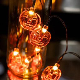 Halloween Decor Spooky String Lights-Orange - thumbnail 5