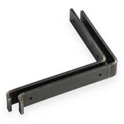 MKGT 6 Shelf Brackets Pcs Heavy Duty Industrial Steel For Wall Mounted Diy Floating(Raw Steel, 200X200mm) - thumbnail 5