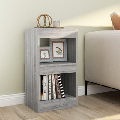 Berkfield Book Cabinet/room Divider Grey Sonoma 40X30X72 Cm - image 1